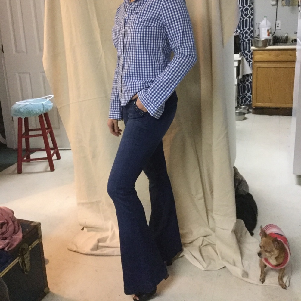 Bell button jeans
